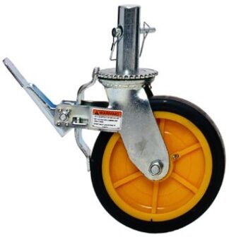 Bakers Scaffolding Wheels 8 inch available for rent from Ward's Equipment Rental in Hamburg, Michigan