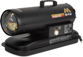 Mi-T-M MH-0075-0M11 75,000 BTU forced air kerosene heater