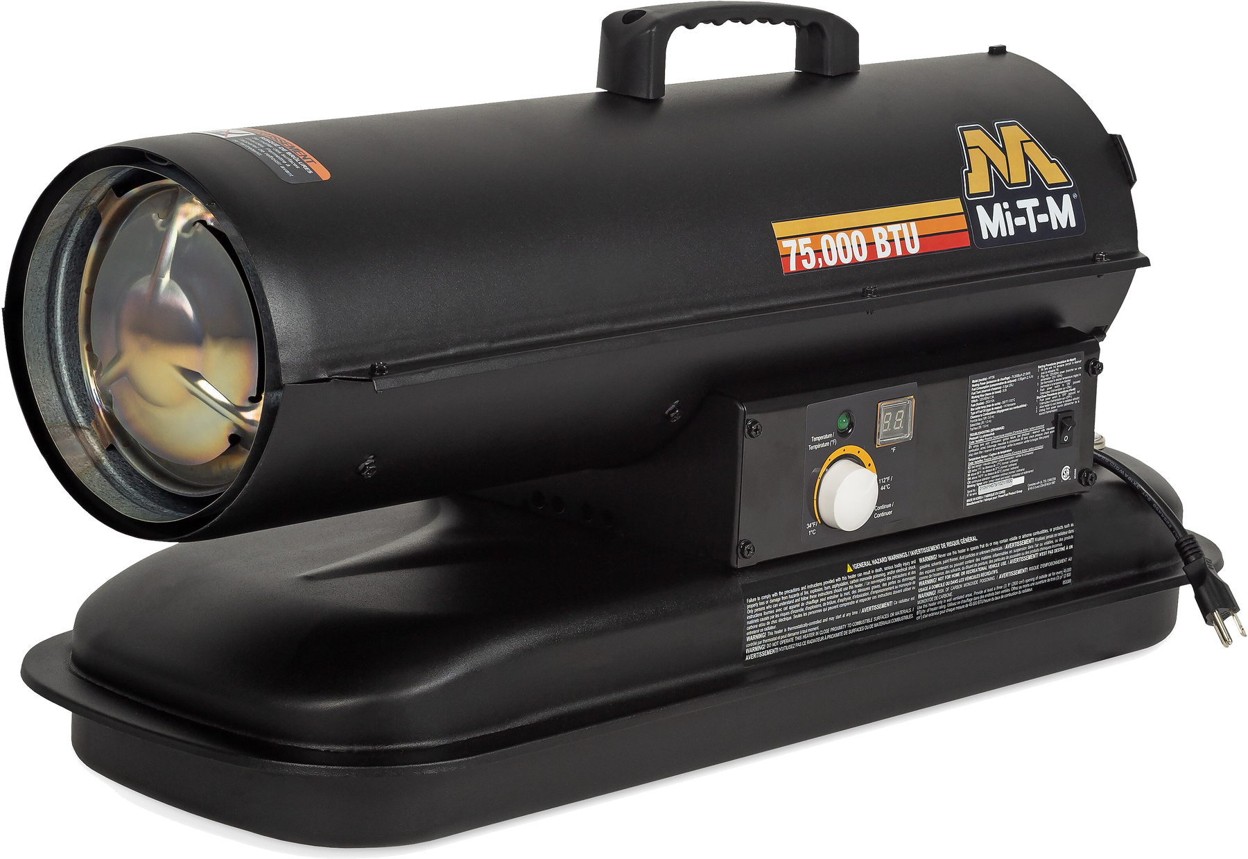 Mi-T-M MH-0075-0M11 75,000 BTU forced air kerosene heater