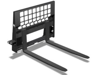skid steer fork rental