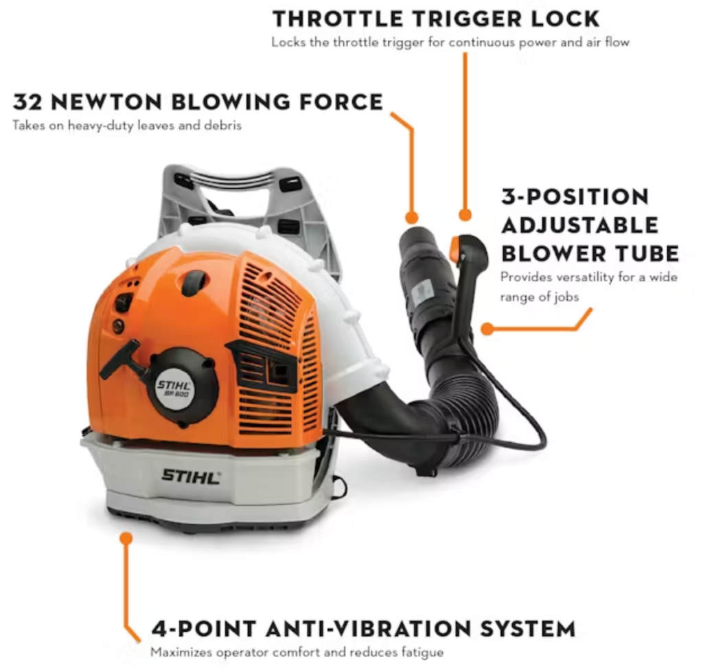 Reserve a Stihl Backpack Leaf Blower at Ward's Rental