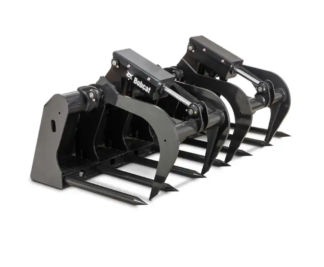 Skid Loader Root Grapple Attachment 66 inch available for rent from Ward's Equipment Rental in Hamburg, Michigan